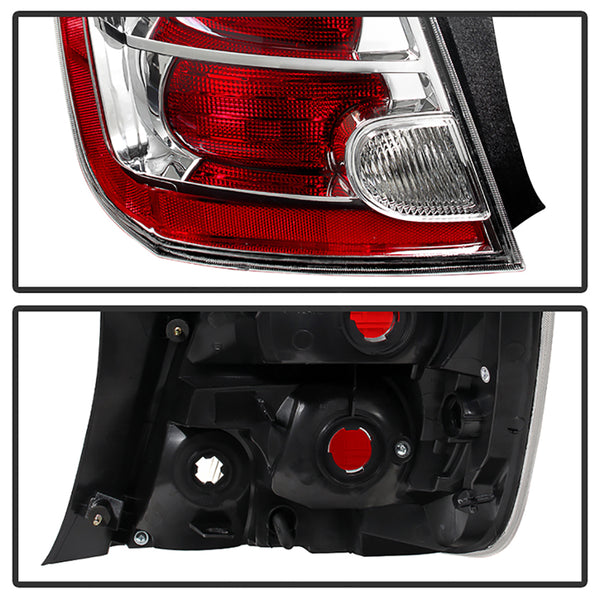 2010-2012 Nissan Sentra Rosso Red Tail Light