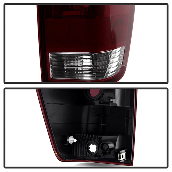 2004-2015 Nissan Titan Rosso Burgundy Tail Light