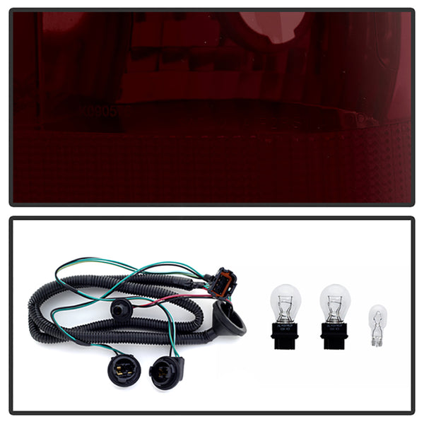 2004-2015 Nissan Titan Rosso Burgundy Tail Light