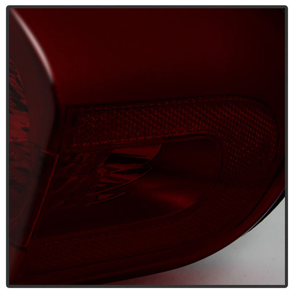 2007-2015 Toyota FJ Cruiser Rosso Burgundy Tail Light