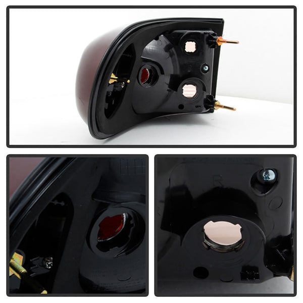 2007-2015 Toyota FJ Cruiser Rosso Burgundy Tail Light