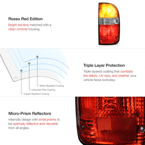 2001-2004 Toyota Tacoma Factory Style Tail Light