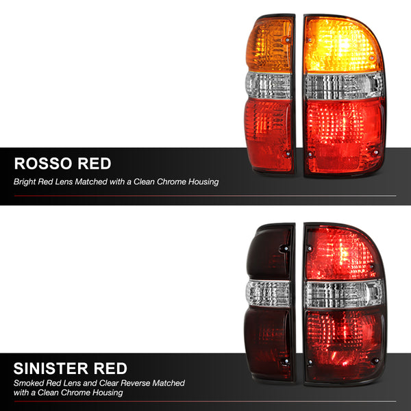 2001-2004 Toyota Tacoma Rosso Burgundy Tail Light