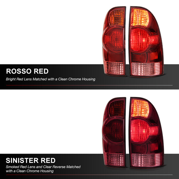 2005-2015 Toyota Tacoma Rosso Burgundy Tail Light
