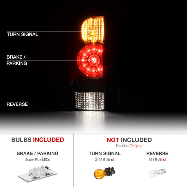2009-2015 Toyota Tacoma Factory Style Tail Light