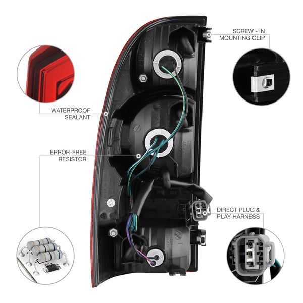 2009-2015 Toyota Tacoma Factory Style Tail Light