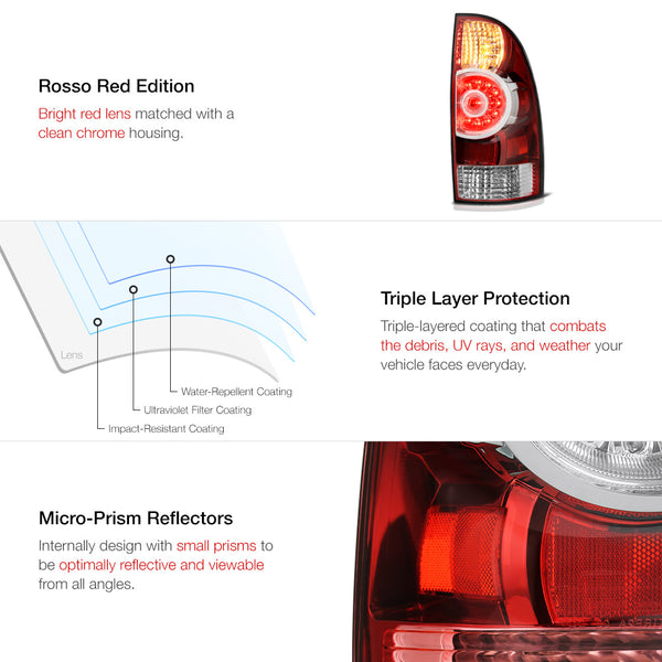 2009-2015 Toyota Tacoma Factory Style Tail Light