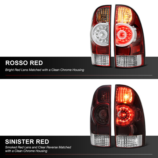2005-2015 Toyota Tacoma Rosso Burgundy Tail Light
