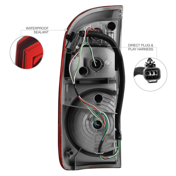 2004-2006 Toyota Tundra Factory Style Tail Light