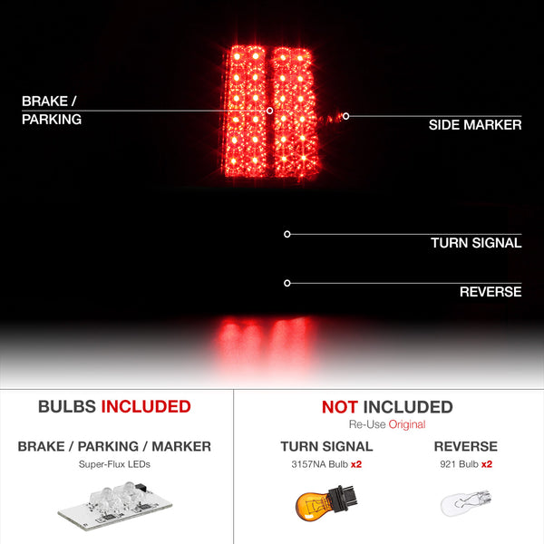 2007-2013 Toyota Tundra Chrome Tail Light