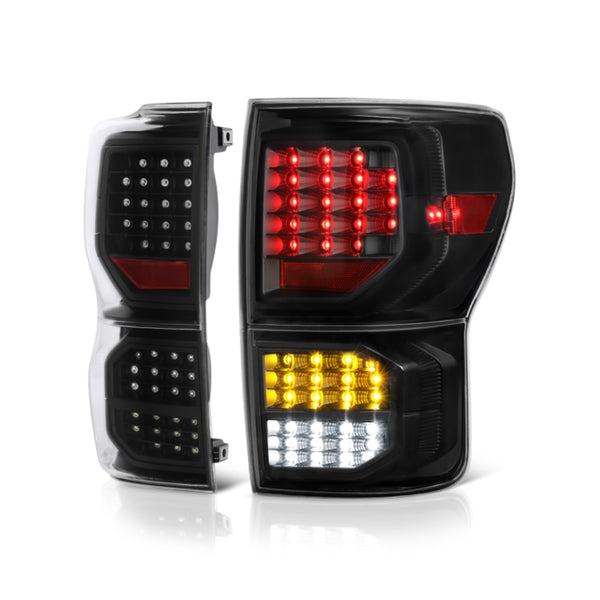 2007-2013 Toyota Tundra Black Tail Light