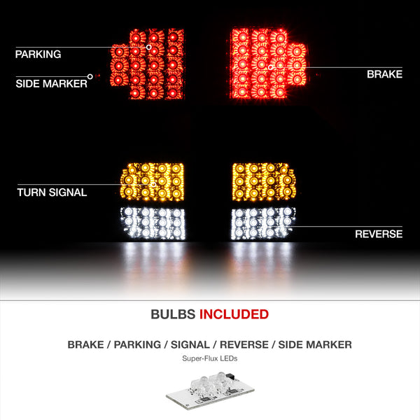 2007-2013 Toyota Tundra Smoked Tail Light