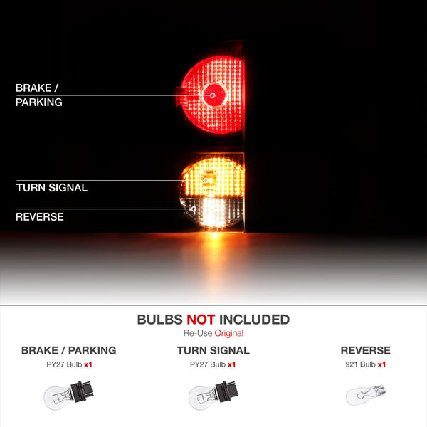 2007-2013 Toyota Tundra Factory Style Tail Light