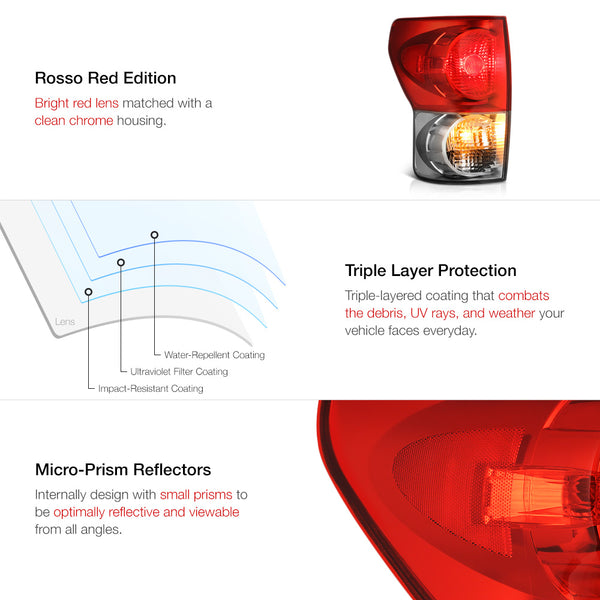 2007-2013 Toyota Tundra Factory Style Tail Light