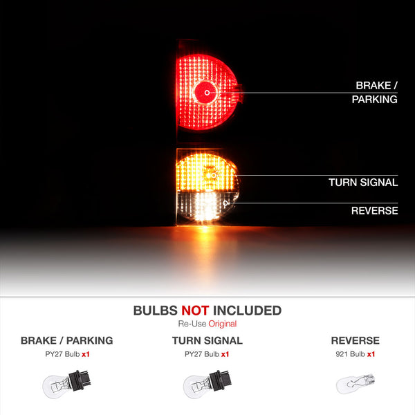 2007-2013 Toyota Tundra Factory Style Tail Light