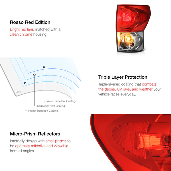 2007-2013 Toyota Tundra Factory Style Tail Light