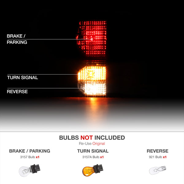 2010-2013 Toyota Tundra Factory Style Tail Light