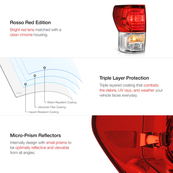 2010-2013 Toyota Tundra Factory Style Tail Light