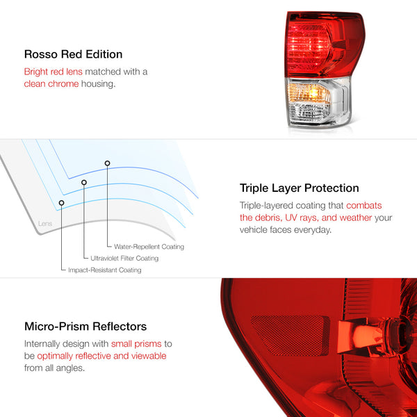 2010-2013 Toyota Tundra Factory Style Tail Light