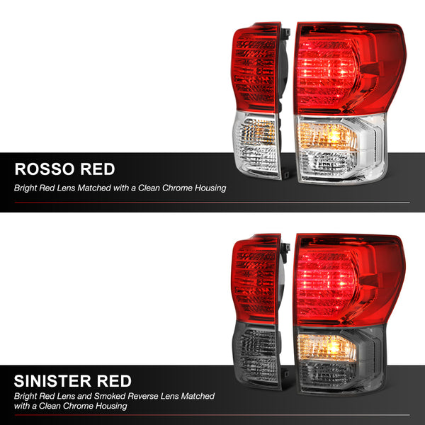 2007-2013 Toyota Tundra Rosso Burgundy Tail Light