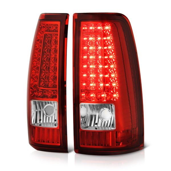 2003-2006 Chevrolet Silverado 1500 | 2500 | 3500 Rosso Red Tail Light