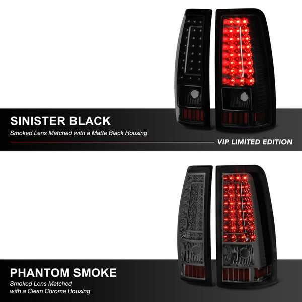 1999-2002 Chevrolet Silverado 1500 | 2500 | 3500 Sinister Black Tail Light