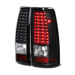 1999-2002 Chevrolet Silverado 1500 | 2500 | 3500 Black Tail Light