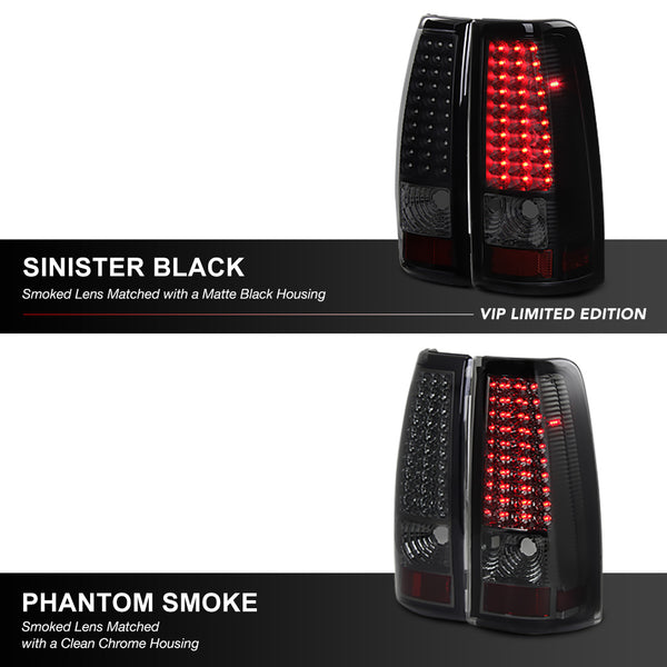 1999-2002 Chevrolet Silverado 1500 | 2500 | 3500 Sinister Black Tail Light