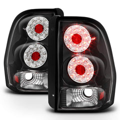 2002-2009 Chevrolet Trailblazer Black Tail Light