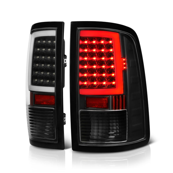 2009-2017 Dodge RAM 1500 Black Tail Light