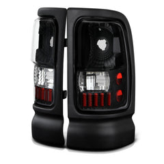 1994-2001 Dodge RAM 1500 Black Tail Light