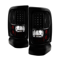1994-2001 Dodge RAM 1500 Black Tail Light