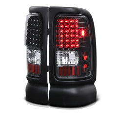 1994-2001 Dodge RAM 1500 Black Tail Light