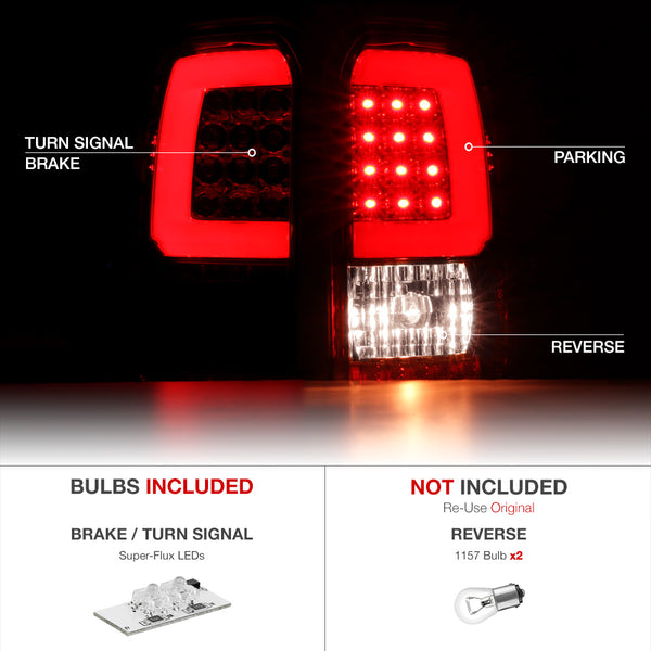 1994-2001 Dodge RAM 1500 Red Tail Light