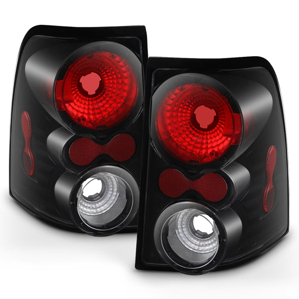 2002-2005 Ford Explorer Black Tail Light