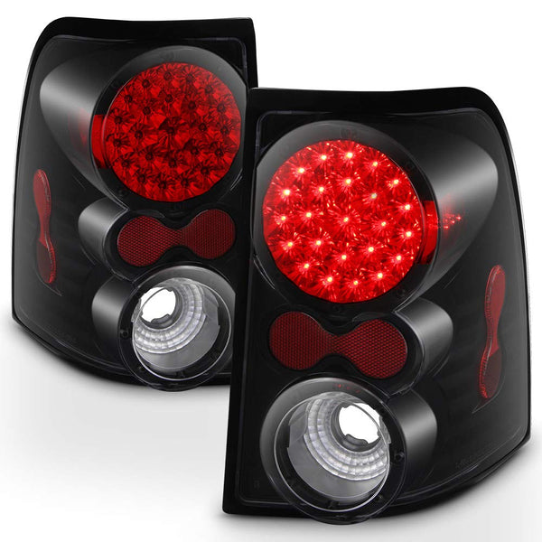 2002-2005 Ford Explorer Black Tail Light