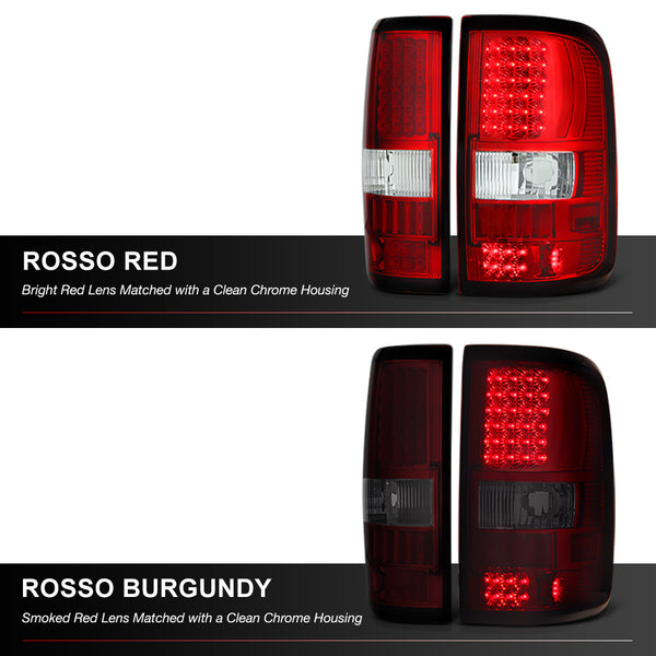 2004-2008 Ford F-150 Rosso Burgundy Tail Light