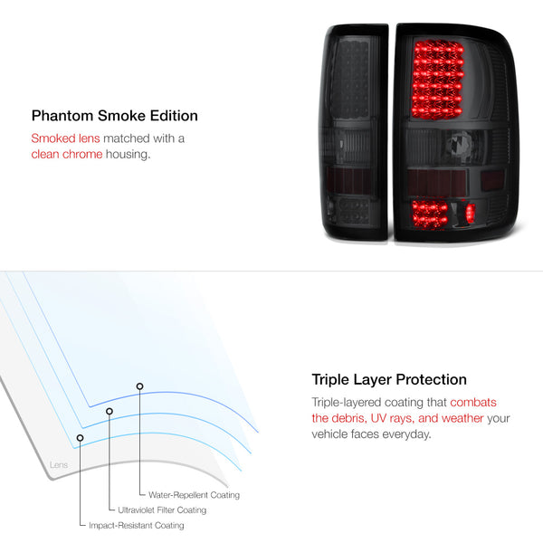 2004-2008 Ford F-150 Smoked Tail Light