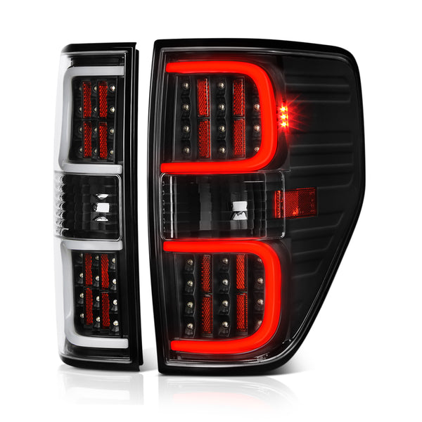 2009-2014 Ford F-150 Black Tail Light