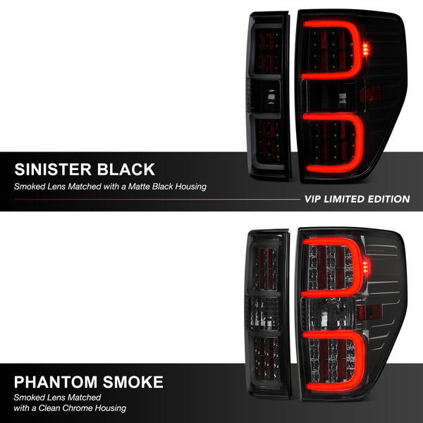 2009-2014 Ford F-150 Sinister Black Tail Light