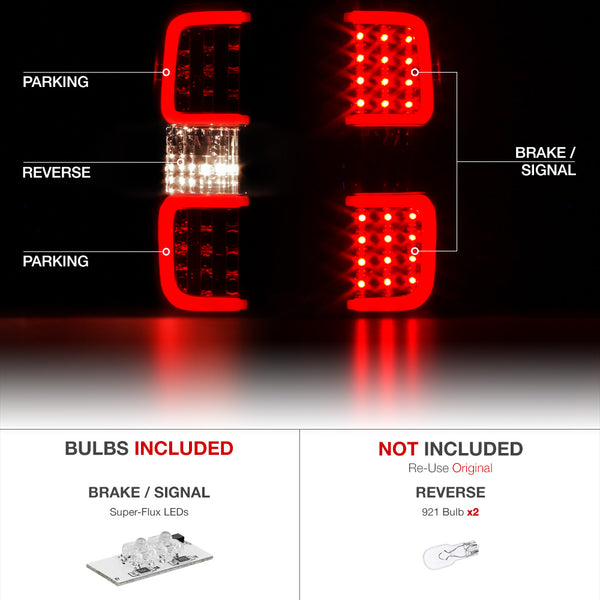 2009-2014 Ford F-150 Smoked Tail Light