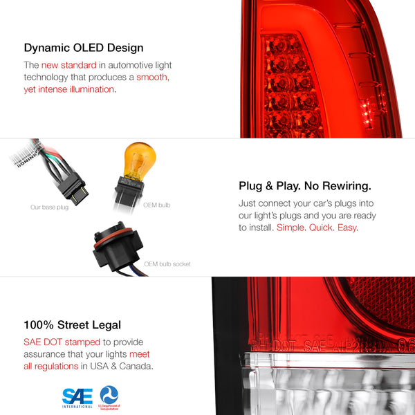 1997-2003 Ford F-150 Red Tail Light