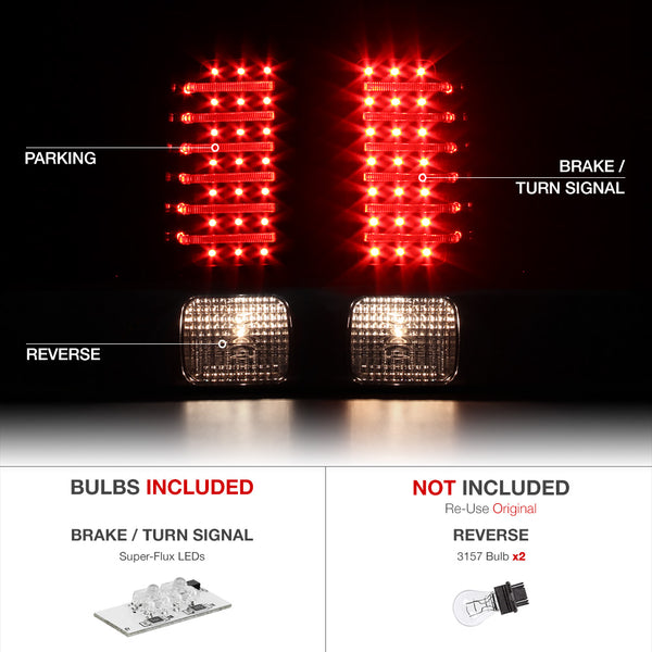 2006-2010 Hummer H3 Smoked Tail Light