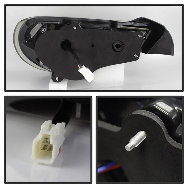 2013-2016 Scion FR-S Black Tail Light