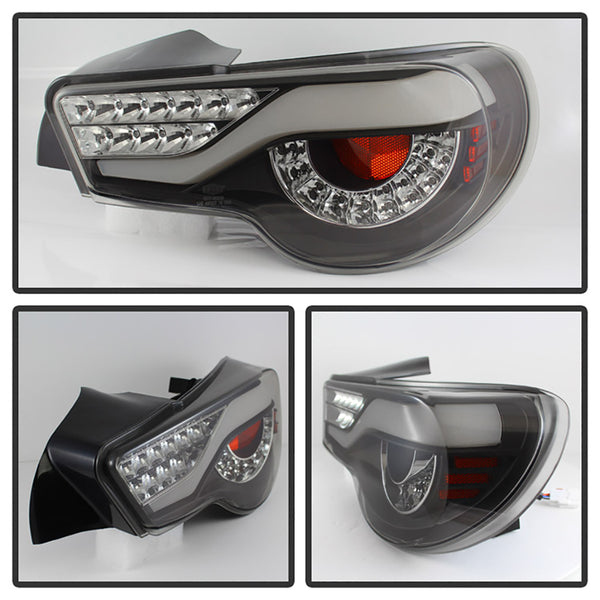 2013-2016 Scion FR-S Black Tail Light