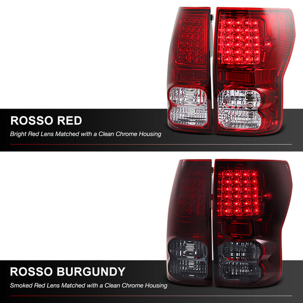 2007-2013 Toyota Tundra Rosso Burgundy Tail Light