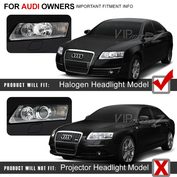 [Fiber Optic OLED Tube] Infinity Black Projector Headlights
