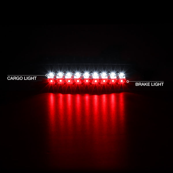 2002-2008 Dodge RAM 1500 Black Third Brake Light