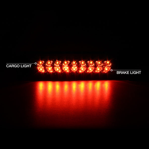 2002-2008 Dodge RAM 1500 Black Third Brake Light