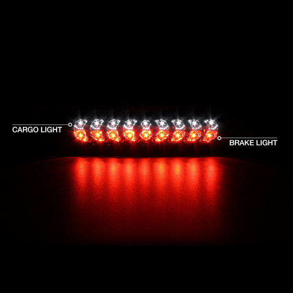2002-2008 Dodge RAM 1500 Black Third Brake Light